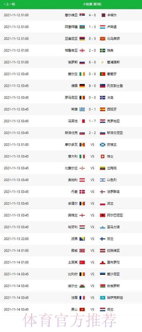 官方权威世界杯比分平台